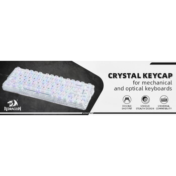 Gaming Αξεσουάρ - Redragon A135 Crystal Keycaps