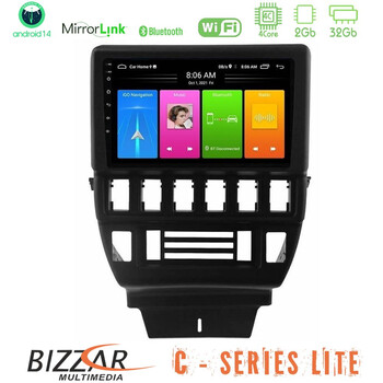 Bizzar c Series Lite 4core Android14 2+32gb  Lada Niva Navigation Multimedia Tablet 9" u-c-Ld1334