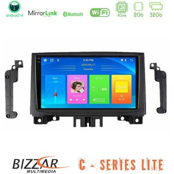 Bizzar c Series Lite 4core Android14 2+32gb  Mercedes Sprinter/vw Crafter 2006-2018 Navigation Multimedia Tablet 9" u-c-Mb1705