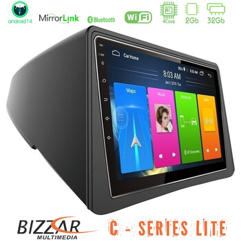 Bizzar c Series Lite 4core Android14 2+32gb  Opel Mokka Navigation Multimedia Tablet 9" u-c-Op066