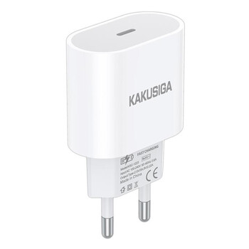 KAKUSIGA φορτιστής τοίχου KSC-1223, USB-C, 20W, λευκός