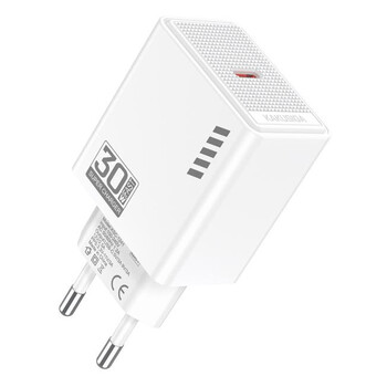 KAKUSIGA φορτιστής τοίχου KSC-1241, USB-C, 30W, λευκός