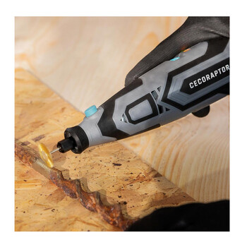 Περιστροφικό Πολυεργαλείο Μπαταρίας 12 V Cecotec CecoRaptor Perfect Polish&Sand 1200 Ultra CEC-70018