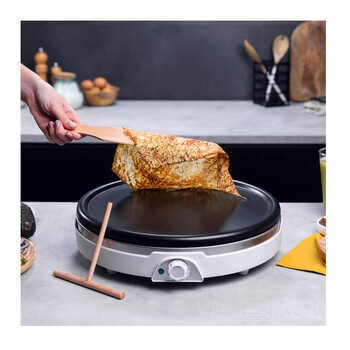 Ηλεκτρική Κρεπιέρα 1350 W Fun Crepestone XL Inox Cecotec CEC-08019