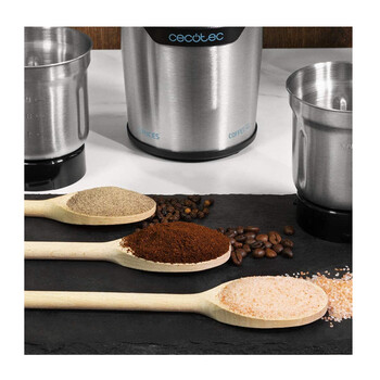Ηλεκτρικός Μύλος Άλεσης Καφέ και Μπαχαρικών Cecotec TitanMill 300 DuoClean CEC-01559