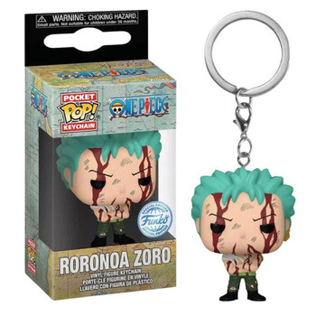 Funko Pocket Pop! Keychain Animation: One Piece - Roronoa Zoro Special Edition (FNK68801)