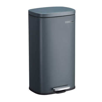Μεταλλικός Κάδος Απορριμμάτων από Ατσάλι με Σύστημα Soft-Close 30 Lt Songmics LTB03GS