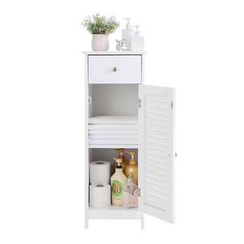 Ντουλάπι Μπάνιου 32 x 30 x 87 cm Songmics BBC43WT