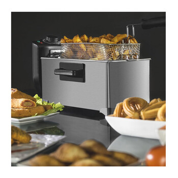 Φριτέζα με Φίλτρο Καθαρισμού Λαδιού Cecotec CleanFry 3 Lt Full Inox CEC-03034