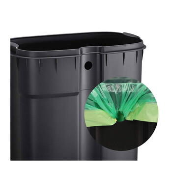 Μεταλλικός Κάδος Απορριμμάτων από Ατσάλι με Σύστημα Soft-Close 30 Lt Songmics LTB03GS