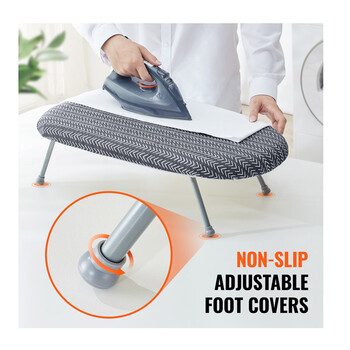 Mini Επιτραπέζια Σιδερώστρα με Κάλυμμα 595 x 365 x 187 mm VEVOR TYBC60365CM3247L3V0