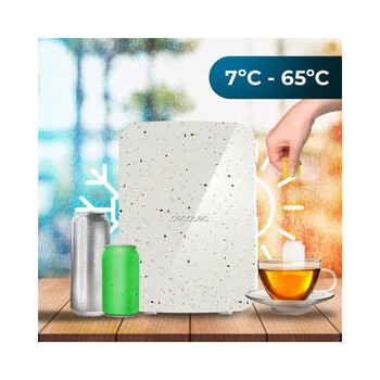 Ηλεκτρικό Φορητό Ψυγείο Θερμαντήρας 10 Lt 12-220 V Cecotec Bahamas Pat 3 Χρώματος Κρεμ CEC-02700