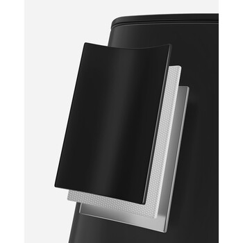 SONGMICS Κάδος Απορριμμάτων Κουζίνας 30L με Εσωτερικό Κάδο και Απαλό Κλείσιμο, Μαύρο LTB593B02