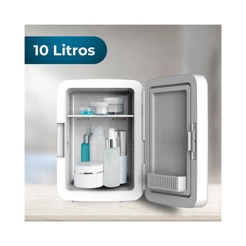 Ηλεκτρικό Φορητό Ψυγείο Θερμαντήρας 10 Lt 12-220 V Cecotec Bahamas Pat 3 Χρώματος Κρεμ CEC-02700