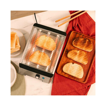 Οριζόντια Φρυγανιέρα 3 Αντιστάσεων 1000 W Cecotec NiceSlice Inox CEC-03274