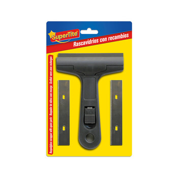 Supertite 3337 Επαγγελματική Ξύστρα Γυαλιού με 2 Λεπίδες