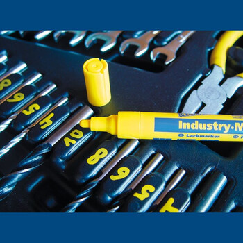 Bleispitz 0525-1 Μαρκαδόρος Κίτρινο για Σήμανση & Σκούρες Επιφάνειες 4mm/8ml