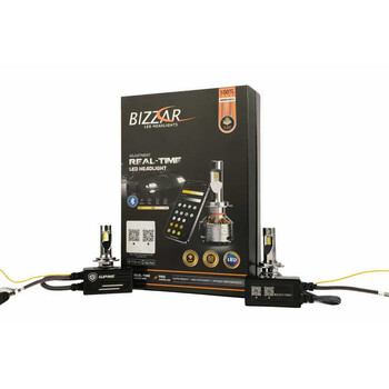 Bizzar r6x Canbus h7 led Intelligent Head Light With Real Time Color Temp l-r6x-H7led