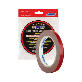 Abro DS-GRY-RED-24-5 Tαινία Διπλής Όψης Κόκκινη-Γκρι 24mm x 5m