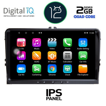 DIGITAL IQ RTB 290_GPS (9inc) MULTIMEDIA TABLET OEM SEAT - SKODA - VW mod. 2004-2014