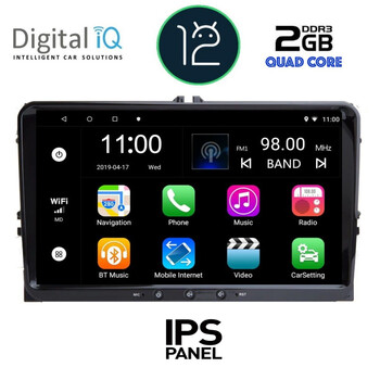 DIGITAL IQ RTB 290_GPS (9inc) MULTIMEDIA TABLET OEM SEAT - SKODA - VW mod. 2004-2014