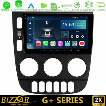 Bizzar g+ Series Mercedes ml Class 1998-2005 8core Android12 6+128gb Navigation Multimedia Tablet 9 u-g-Mb1418