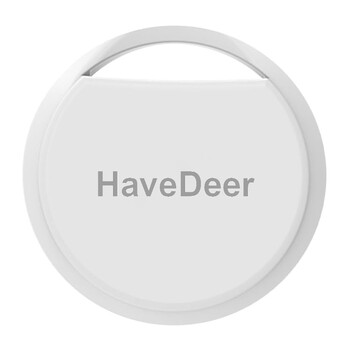 HAVEDEER smart tag ACCUTAG για Android συσκευές, Bluetooth tracker, λευκό