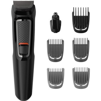 Philips Multigroom Series 3000 7 in 1 Σετ Επαναφορτιζόμενης Κουρευτικής Μηχανής Μαύρο (MG3720/15) (PHIMG3720-15)