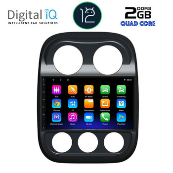 DIGITAL IQ RTB 2277_GPS (10inc) MULTIMEDIA TABLET OEM JEEP COMPASS - PATRIOT  mod. 2007-2016