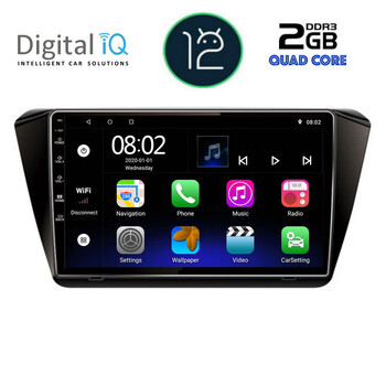 DIGITAL IQ RTB 2605_GPS (10inc) MULTIMEDIA TABLET OEM SKODA SUPERB mod. 2015&gt;