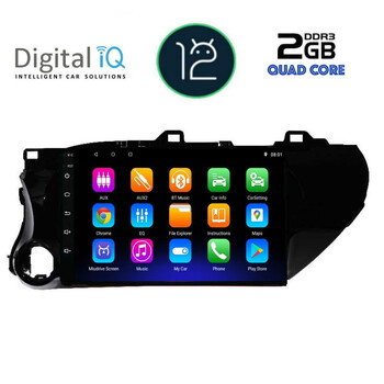 DIGITAL IQ RTB 2721_GPS (10inc) MULTIMEDIA TABLET OEM TOYOTA HILUX mod. 2017&gt;