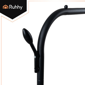 Ruhhy Τροχήλατη Κρεμάστρα Ρούχων με Διπλή Βέργα 27084