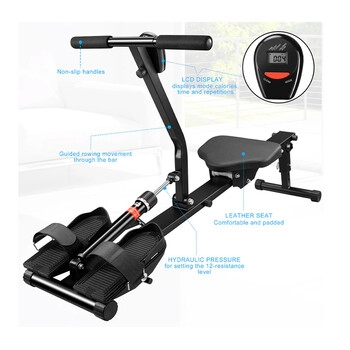 Πτυσσόμενη Υδραυλική Κωπηλατική 126 x 48 x 68 cm Bakaji 02840224