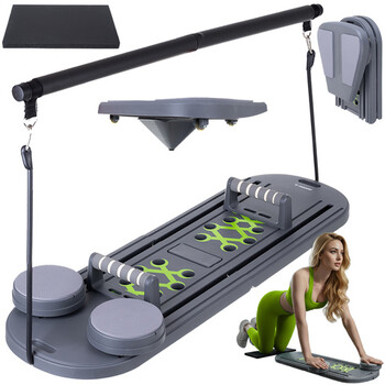 Trizand Πολυλειτουργική Σανίδα Γυμναστικής Pilates Board 97x35 εκ. με Λαβές 27190