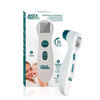JOCCA INFRARED FOREHEAD THERMOMETER WHITE