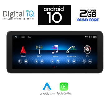 DIGITAL IQ X980_CPA (10.25'') MULTIMEDIA OEM MERCEDES A – CLA – GLA – B mod. 2012-2015 (NTG 4.5)