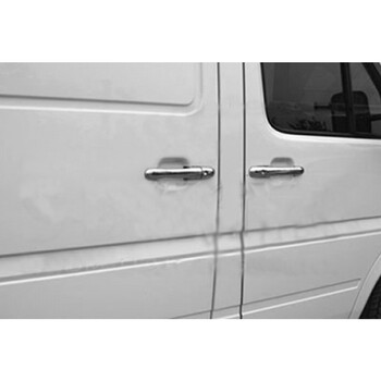 ΧΠ.6508120/SD MERCEDES SPRINTER W901 2000-2006 ΧΕΡΟΥΛΙΑ ΠΟΡΤΑΣ ΧΡΩΜΙΟ ΜΕΤΑΛΛΙΚΑ 4ΤΕΜ.