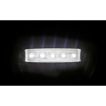 L9703.0 ΦΩΣ ΟΓΚΟΥ 12/24V 5xSMD LED ΛΕΥΚΟ ΔΙΑΦΑΝΟ 96x20mm ΜΕ ΕΓΚΡΙΣΗ ΤΥΠΟΥ R7/R10  LAMPA - 1 TEM.