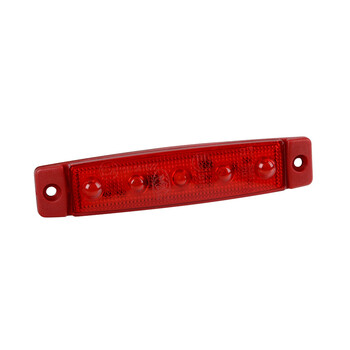 L9703.1 ΦΩΣ ΟΓΚΟΥ 12/24V 5xSMD LED ΚΟΚΚΙΝΟ 96x20mm ΜΕ ΕΓΚΡΙΣΗ ΤΥΠΟΥ R7/R10  LAMPA - 1 TEM.