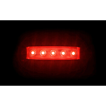 L9703.1 ΦΩΣ ΟΓΚΟΥ 12/24V 5xSMD LED ΚΟΚΚΙΝΟ 96x20mm ΜΕ ΕΓΚΡΙΣΗ ΤΥΠΟΥ R7/R10  LAMPA - 1 TEM.