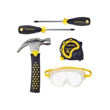 Stanley JR ST004-05-SY Σετ Παιδικών Εργαλείων 5ΤΜΧ