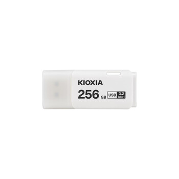 KIOXIA USB 3.0 FLASH STICK 256GB HAYABUSA WHITE U301