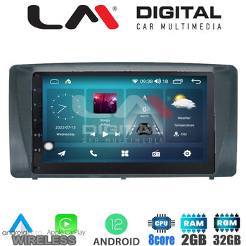LM Digital - LM R8014 GPS Οθόνη OEM Multimedia Αυτοκινήτου για Toyota Corolla 2000 > 2007 (CarPlay/AndroidAuto/BT/GPS/WIFI/GPRS)