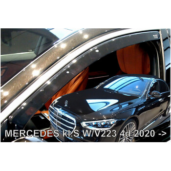ΑΝΕΜ.23641 MERCEDES S W223 /V223 4D 2020+ ΖΕΥΓΑΡΙ ΑΝΕΜΟΘΡΑΥΣΤΕΣ ΑΠΟ ΕΥΚΑΜΠΤΟ ΦΙΜΕ ΠΛΑΣΤΙΚΟ HEKO - 2 ΤΕΜ.