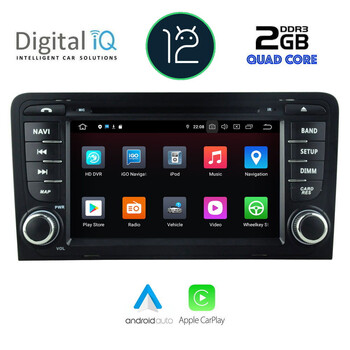DIGITAL IQ MSR 449_CPA (7" DVD) MULTIMEDIA OEM AUDI A3 mod. 2003-2012