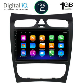 DIGITAL IQ RTA 1406_GPS (9inc) MUTIMEDIA TABLET OEM MERCEDES CLK (W209) mod. 2000-2004
