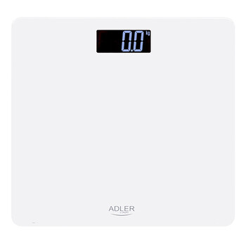 ADLER ELECTRIC BATHROOM SCALE WHITE