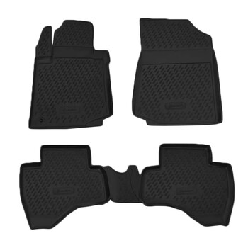 EXP.CARPGT00005/NV PEUGEOT 107 5D 11/2008-2014  ΜΑΡΚΕ ΠΑΤΑΚΙΑ ΣΕ ΣΚΑΦΗ TPE ΛΑΣΤΙΧΟ ΣΕ ΜΑΥΡΟ ΧΡΩΜΑ NOVLINE - 4 ΤΕΜ.
