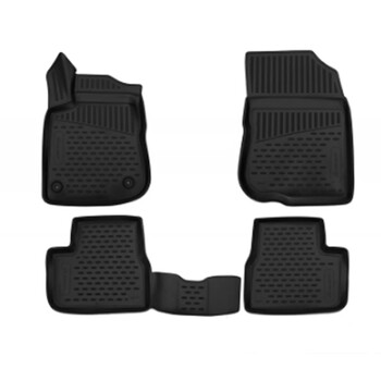 EXP.ELEMENT3D3827210K/NV PEUGEOT 2008 5D 2014+ ΜΑΡΚΕ ΠΑΤΑΚΙΑ ΣΕ ΣΚΑΦΗ TPE ΛΑΣΤΙΧΟ ΣΕ ΜΑΥΡΟ ΧΡΩΜΑ NOVLINE - 4 ΤΕΜ.