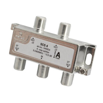 IKU-349824 . Triax Splitter 4-way SCS-4 5-2400MHz